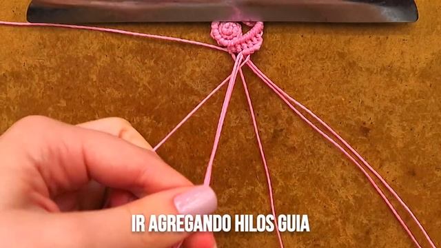 Aros De Rosa » ? Tutorial | Como Hacer Aretes De Hilo | Diy ● Earrings #121