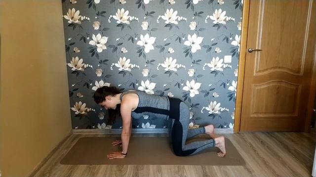 30 минут комплекс для ягодиц,пресс,стабильность таза(при болях в пояснице,плохих ягодцах/часть урок смотреть онлайн