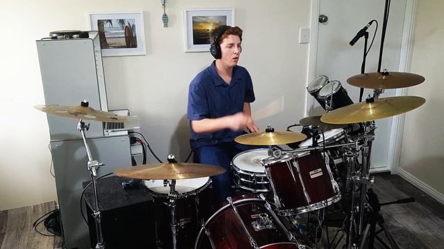 Simon Phillips - Force Majeure - Drum Cover смотреть онлайн