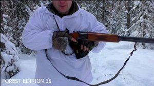 ИЖ 94 "север"22лр Зимний поход в лес