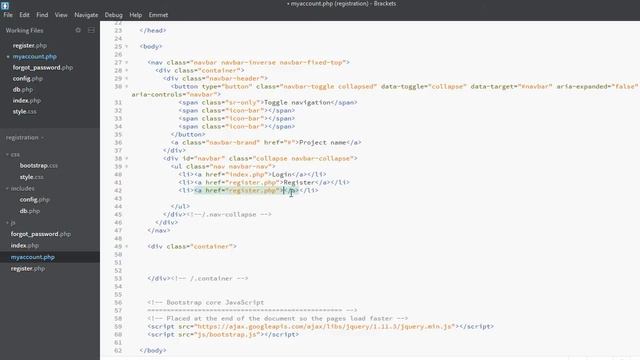 Lecture 5 : Creating myaccount and forgot password pages смотреть онлайн