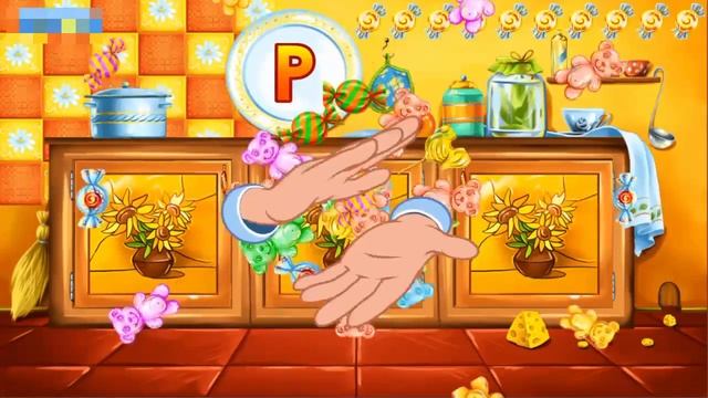 АЗБУКА для Самых Маленьких, Развивающая игра для Детей - Учим АЛФАВИТ Буквы Р и С смотреть онлайн