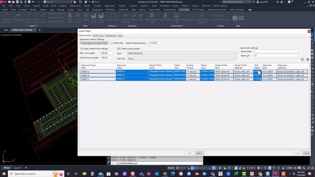 Creating Multiple Street Profiles in Civil 3D смотреть онлайн