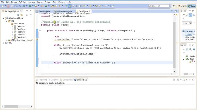 java network InetAddress class Part 6(program that save eclipse console out put to text file) смотреть онлайн