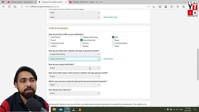 Amazon Affiliate Marketing 2022 / Amazon Affiliate Account Kaise Banaye / Earning ??