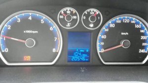 Hyundai i30cw 2011 - мигание экрана панели / flashing screen dashboard