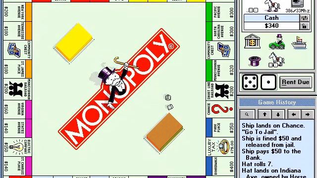 Monopoly Deluxe (1992) MS-DOS смотреть онлайн