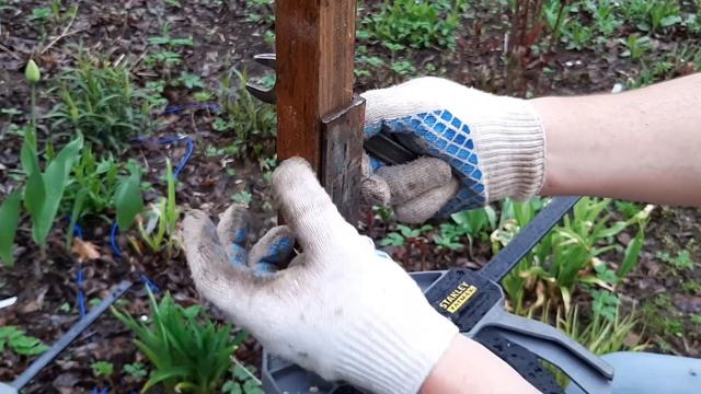 Шпалера для винограда своими руками смотреть онлайн