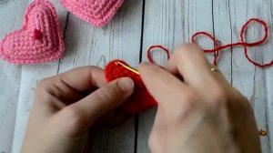 Как связать сердечко крючком. Мастер-класс