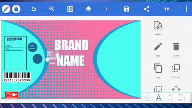 How to Design Medicine Label in Pixel Lab and Photoshop cc || Health center смотреть онлайн