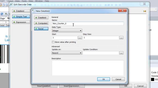 How to Print Barcode-Labels with Serial Numbers: TFORMer Designer смотреть онлайн