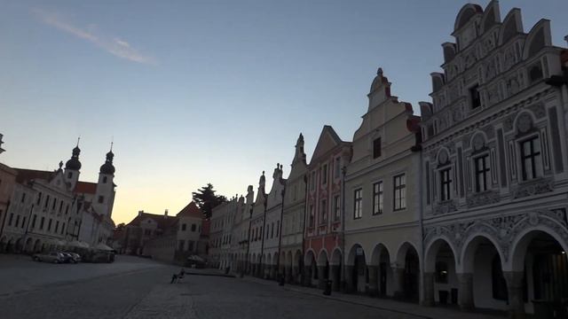 Telč in Moravia (Czech Rep.) perfect Renaissance/Baroque town смотреть онлайн