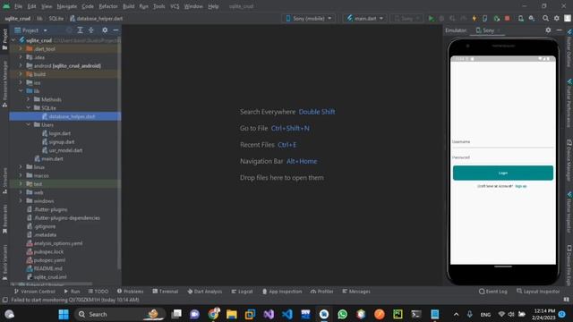 Login Sqlite, Flutter, Part 2 смотреть онлайн