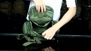 Тактическая сумка с системой молле на плечо или на пояс с Алиэкспресс.Подойдёт для рыбалки,туризма.