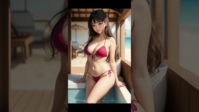 Нейросеть девушки. #1 #аниме #анимация