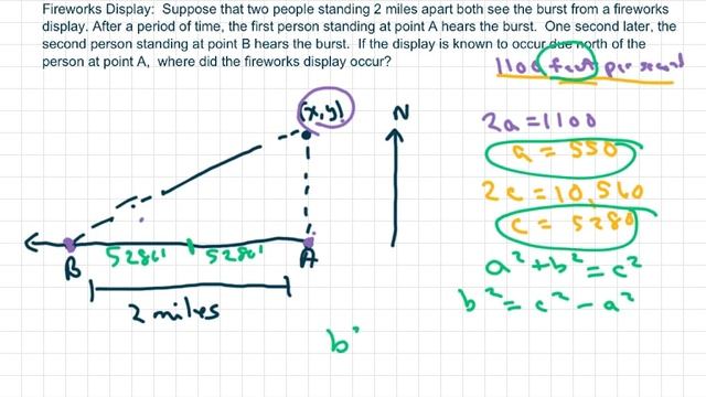 Fireworks display. Hyperbola word problem смотреть онлайн