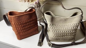 "ШармАн" -  авторская сумочка крючком из шнура
