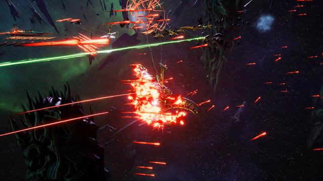 4 Chaos Titans vs Necrons! - Massive Battle, Skirmish Gameplay, Battlefleet Gothic Armada 2 смотреть онлайн