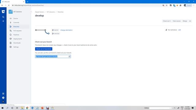 8. GIT: Raising Pull Request смотреть онлайн