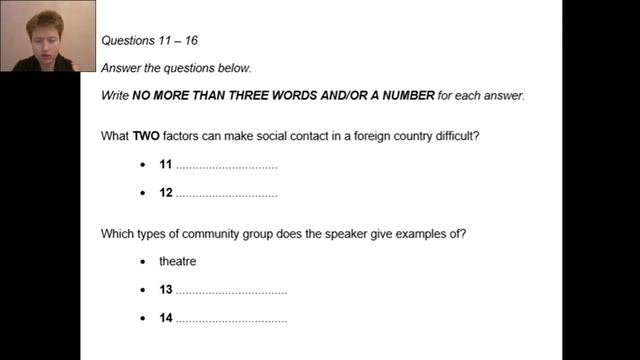IELTS Academic, Listening Задание 3 смотреть онлайн