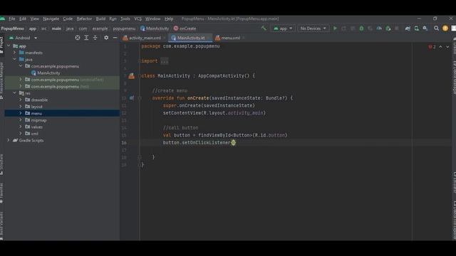 How to Implement Pop Up Menu | Android | Game App Studio смотреть онлайн