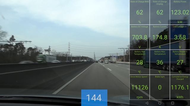 Kia EV6 GT driving at 263 km/h in Germany смотреть онлайн