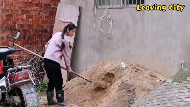 Good job ! Renovation process A beautiful girl renovated the old house || Leave city and rural lif смотреть онлайн