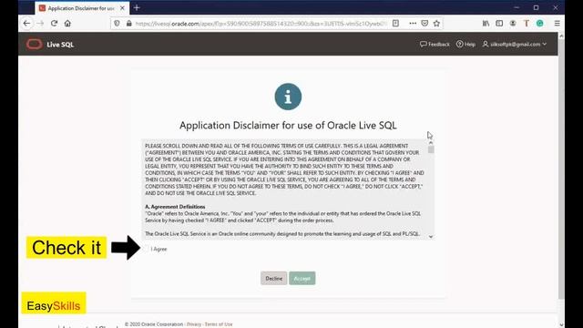 How to create Oracle LiveSQL account | SQL Manual part 1 смотреть онлайн