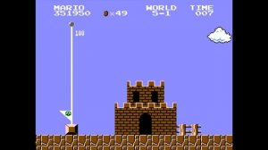 Super Mario Bros  NES, 1985. Полное прохождение+секретные монетки и чудо-грибы.