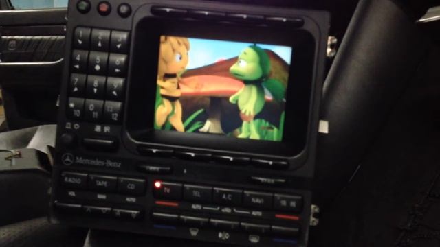 установка tv тюнера на W140 смотреть онлайн