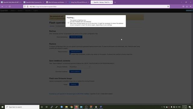 OpenWRT - Install OpenWRT 21.02 on Mikrotik RB750Gr3 смотреть онлайн