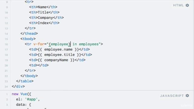 Vue.js 025 Accessing the loop index смотреть онлайн