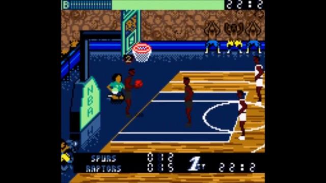 NBA Jam 99 (Game Boy Color)- Spurs vs. Raptors 1/2 смотреть онлайн
