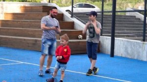 Бородатый нянь или что придумал ВЕСЕЛЫЙ КАЧОК / Новый челлендж на ютубе /// Эмили энд фэмили