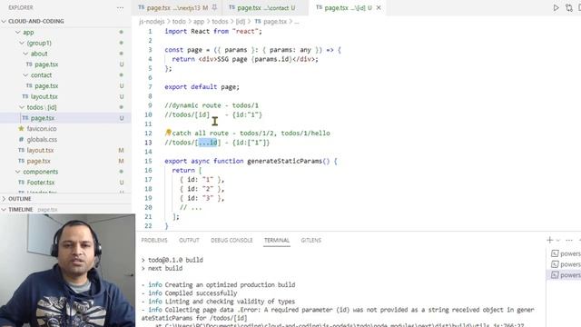 NextJS - Collecting page data Error | A required parameter id was not provided as a string смотреть онлайн