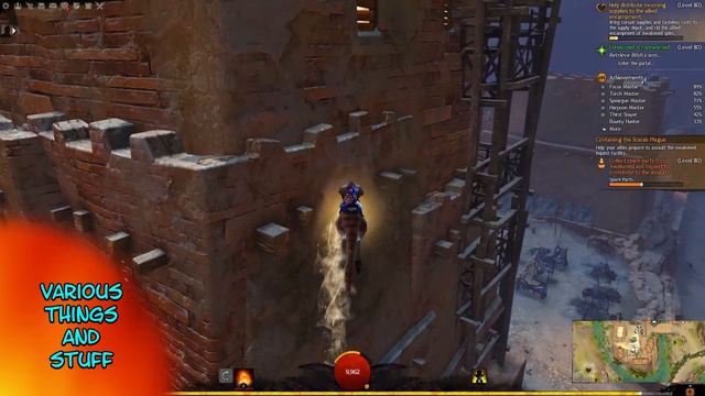 Guild Wars 2 Domain of Kourna Allied Encampment Mastery Point LvL 3 Springer смотреть онлайн