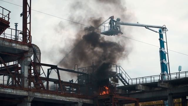 Масштабные учения по Гражданской Обороне. Московская Область, Воскресенск. смотреть онлайн