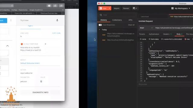 Web App Telemedicina | AI Saturdays Quito | Python + Flask + Dialogflow Webhooks смотреть онлайн