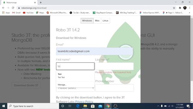 Install MongoDB | RoboMongo 3T | Sinhala смотреть онлайн