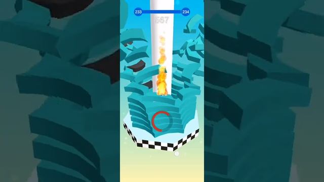Stack Ball - Blast through platforms Level 231,232,233,234,235 WalkThrough | Fazie Gamer смотреть онлайн