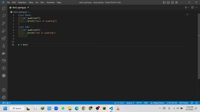 #80 Polymorphism || Duck typing || OPP in python | Python Course For Absolutely Beginners 1.0 смотреть онлайн