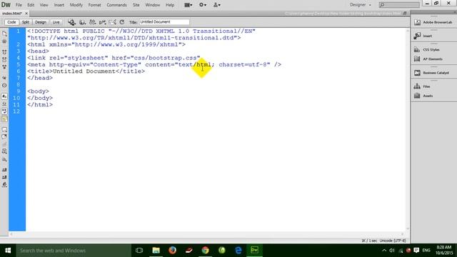 How to Install Bootstrap on Windows 8 / Windows 8.1 /Windows 10/ windows 7 [2015] смотреть онлайн