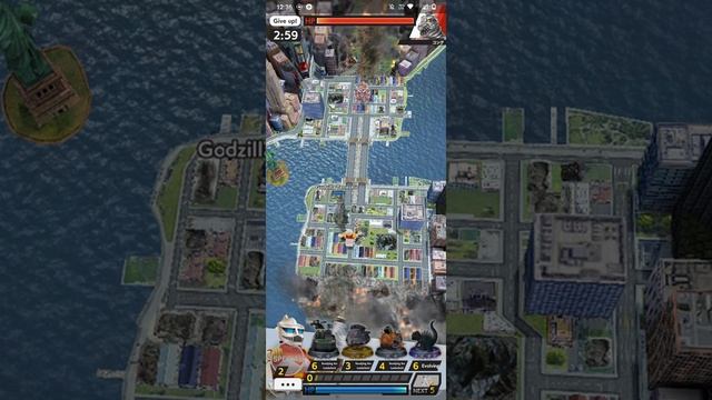 Godzilla battle line game (sorry for no sound) смотреть онлайн