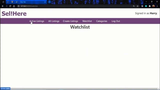 cs50's Project 2| eBay like Auction Site| Web Programming with Python and JavaScript смотреть онлайн
