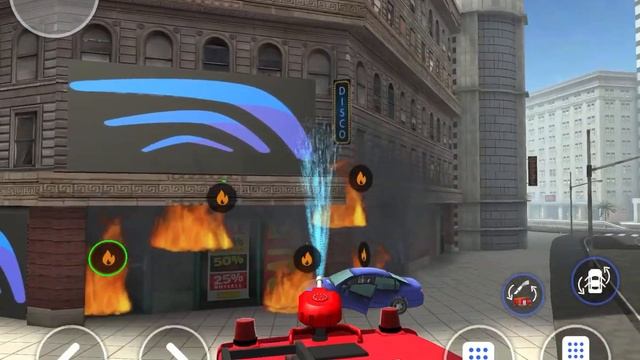 Fire Fighter Rescue Game For Android IOS Fire Fighter Truck Game Android Gameplay смотреть онлайн