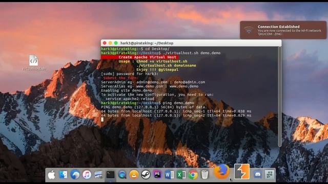 Setup Apache Virtual Hosts on Linux [ Bash Script ] Easy Method смотреть онлайн
