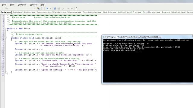Java With OC Ep 2 Concantenation and Escape Sequences смотреть онлайн