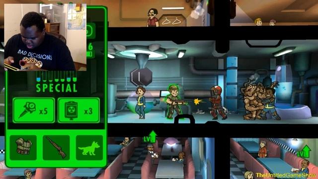 Even Deathclaws Can't Stop All The Loving In Vault 69 ~ Fallout Shelter смотреть онлайн