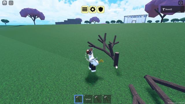 Tree Chopping system Sneak Peek | Roblox Studio смотреть онлайн