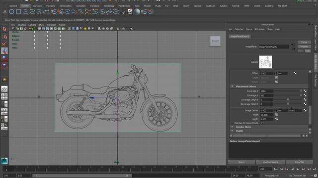 MAYA 0011 ч.2 Работа с референсами смотреть онлайн